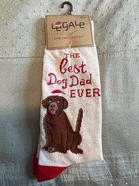 The Best Dog Dad Ever' Novelty Socks